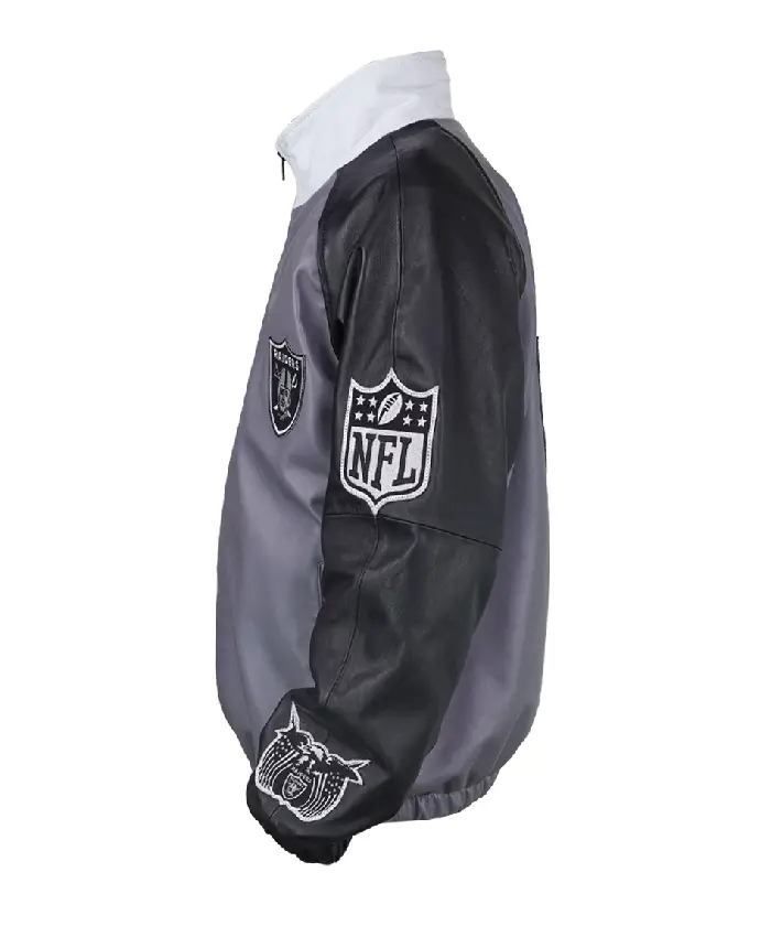 Shop Jeff Hamilton Raiders Vegan Leather Jacket For Men and Women