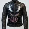 Halloween Venom Biker Leather Jacket