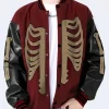 Skeleton Baseball Varsity Jacket