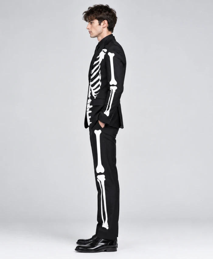Halloween Skeleton Costume Suit for Men