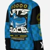 Sonic The Hedgehog Let’s Racing Bomber Checkered Jacket Back