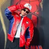 Spider-Man Brand New Day Premiere 2026 Cristian Andres Leather Moto Jacket For Sale