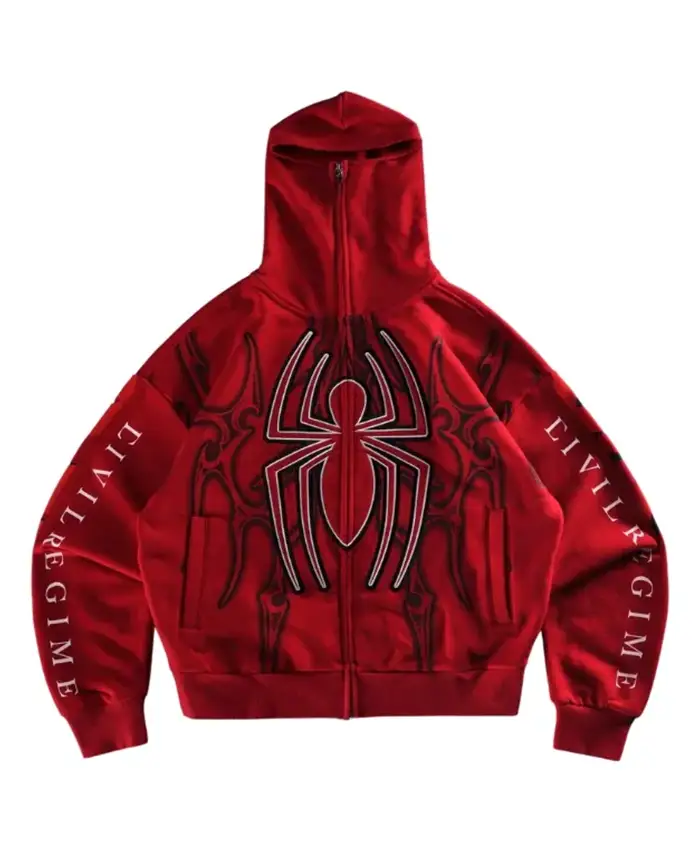 Spider Man Cage Match Shiesty Hooded Jacket