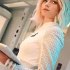 Star Trek Strange New Worlds Christine Chapel White Jacket Side