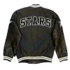 Stars Prospect Dallas Full Snap Varsity Jacket Back