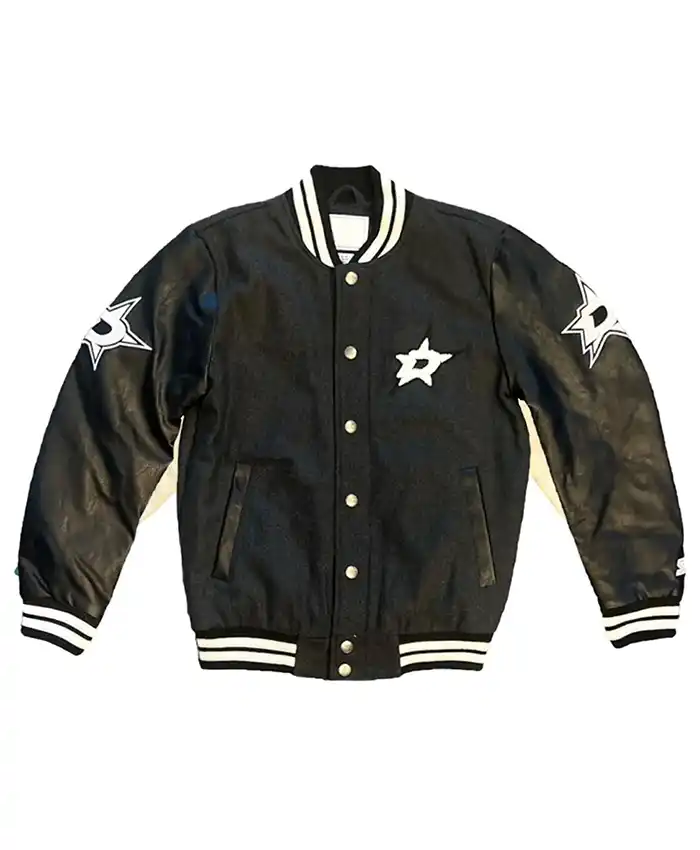Stars Prospect Dallas Full Snap Varsity Jacket
