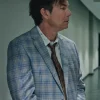 Summer’s Last Resort Jerry O’Connell Plaid Blazer Side