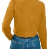 Summer’s Last Resort Sophia Bush Cropped Suede Jacket Back