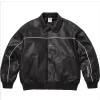 Supreme-Nike-Black-Leather-Varsity-Jacket