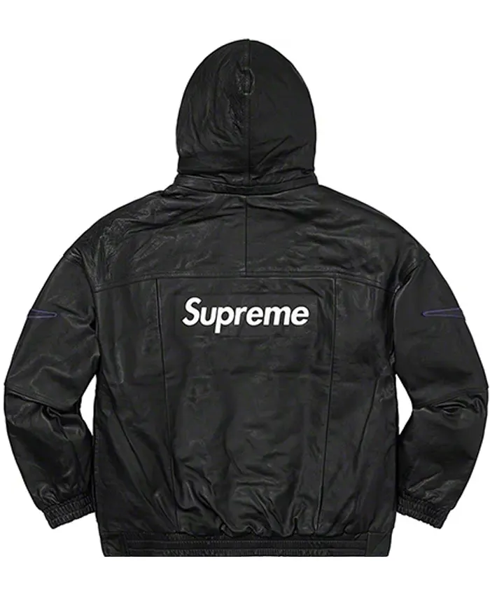 Supreme-Nike-Leather-Anorak-Black