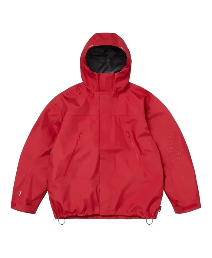 Supreme X Ghost Face Gore-Tex Red Shell Jacket Front