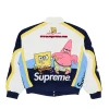 Supreme X SpongeBob SquarePants Jeff Hamilton Racing Jacket Back