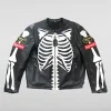 Supreme X Vanson Leather Bones Jacket Black