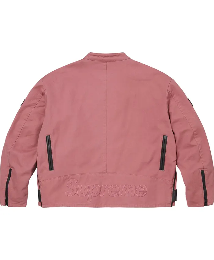 Supreme X Vanson Leathers Cordura Jacket pink Back