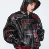 Supreme x Alfredo Martinez 2026 Hooded Leather Jacket