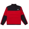 Supreme x The North Face Arc Logo Fleece Jacket Red Back