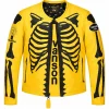 Supreme x Vanson Leather Bones Yellow Biker Jacket-Front