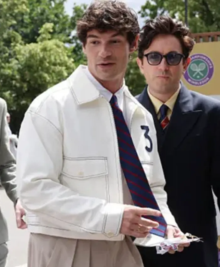 Tennis Championships 2026 Paul Forman White Jacket Front