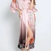 The Get Out Teresa Palmer Satin Floral Robe