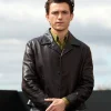 The Odyssey Promotion 2026 Tom Holland Leather Jacket For Sale