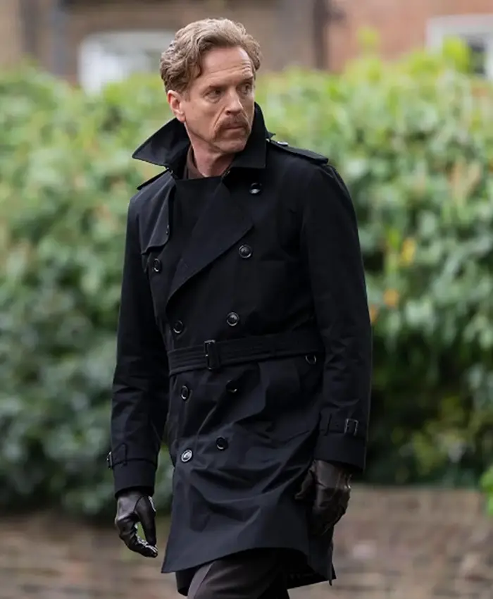 The Runner 2026 Damian Lewis Trench Coat
