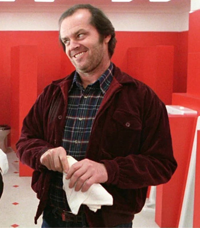 The Shining Jack Torrance Maroon Jacket For Sale