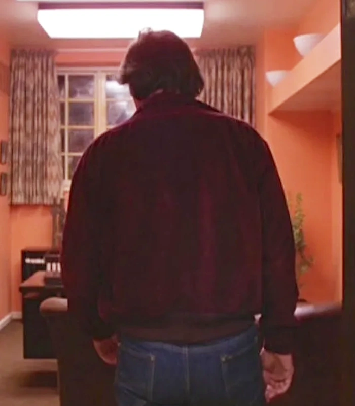 The Shining Jack Torrance Maroon Jacket back