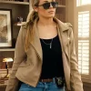 The Town That Takes Grace Patterson Leather Jacket