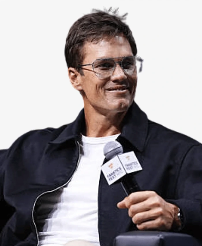Tom Brady Fanatics Fest NYC 2026 Black Jacket Front