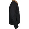 Spider-Man Brand New Day black cotton jacket with viscose lining and multiple pockets
