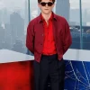 Tom Holland Spider Man New Day New York Red Jacket Front