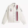 Tommy Hilfiger x Cadillac F1 Team White Bomber Jacket