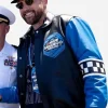 Travis Kelce NASCAR San Diego Leather Jacket