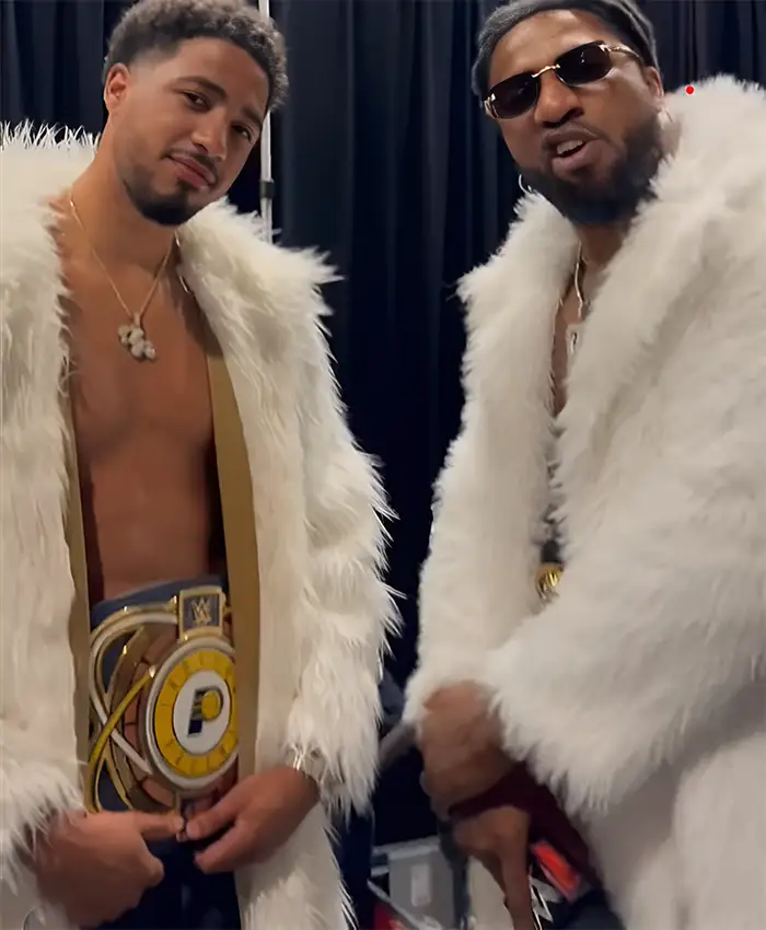 Trick Williams x Tyrese Haliburton Fanatics Fest Fur Coat