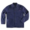 Trying S05 Jason Ross Blue Cotton Jacket For Sale