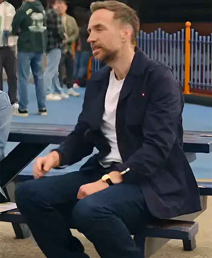 Trying S05 Jason Ross Blue Cotton Jacket