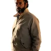 Tucker Movie The Fix 2026 Zachary Levi Beige Cotton Jacket