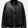 Undercover x Cindy Sherman “Untitled 16” Black Leather Jacket For Men and Women