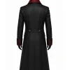 Victorian Gothic Vampire Embroidered Coat For Sale