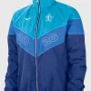 Women’s 2026 WNBA All-Star Game Blue Windrunner Jacket Front