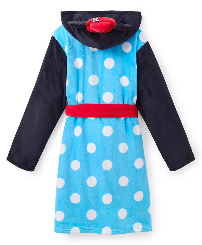 Women's Disney x Minnie Mouse Plush Hooded Robe Back