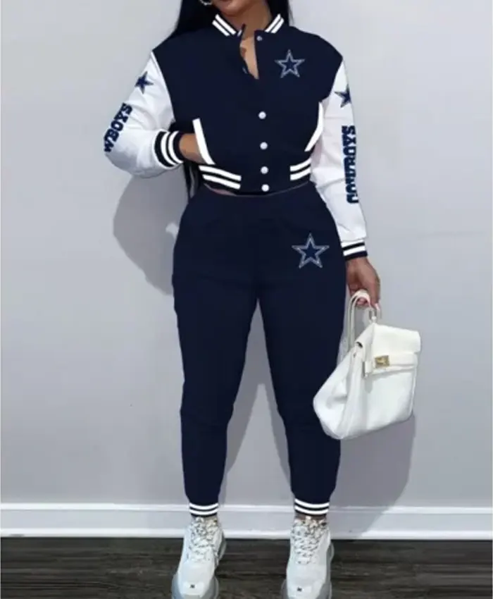 Women's NFL Dallas Cowboys Tracksuit Blue