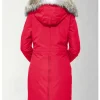 Womens-Red-Canada-Goose-Fur-Hooded-Jacket-Back