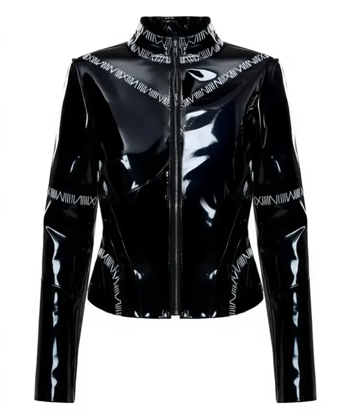 Women's The Black Cats Costume Gloss Jacket