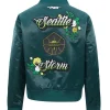 Women’s WNBA Seattle Storm Pro Standard Ink And Bloom Green Varsity Jacket