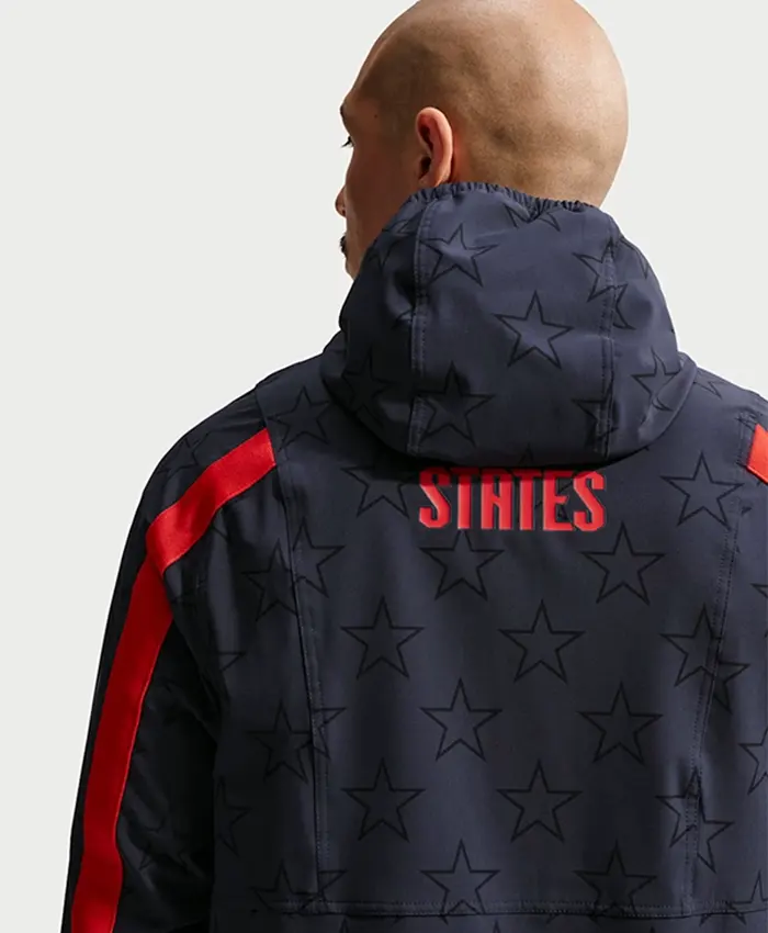 World Cup 2026 USA Hooded Training Jacket Back