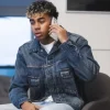 World Cup Champion Lamine Yamal American Eagle Street Style Denim Jacket