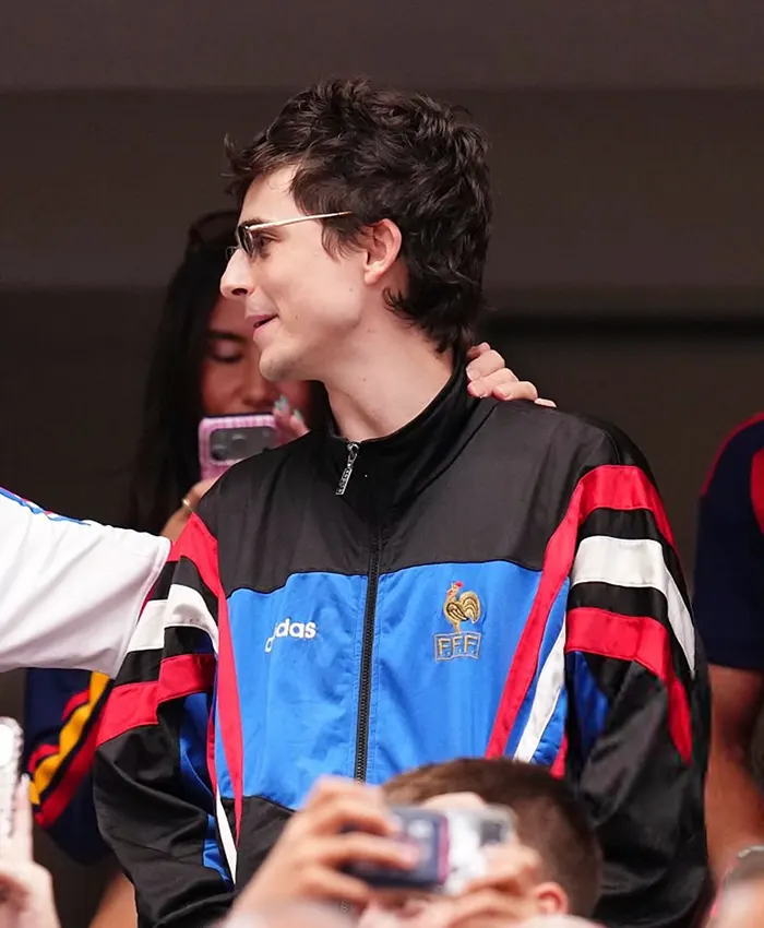 World Cup Timothee Chalamet 2026 France Jacket Left