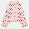 Zara-Pink-And-Black-Polka-Dot-Jacket
