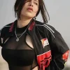 Zyrox Black F1 Racing Streetwear Jacket For Sale